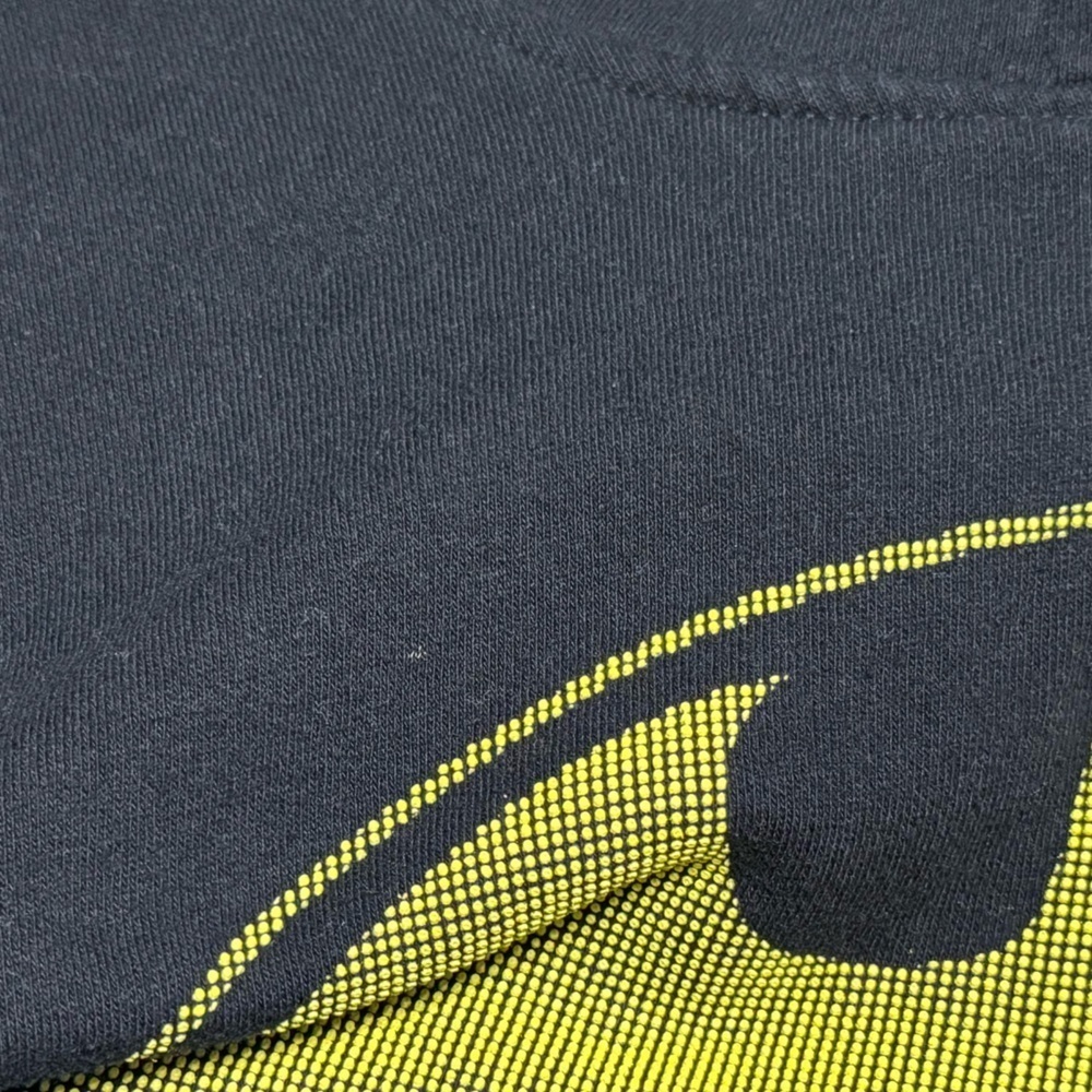 DC Batman Hoodie Black Yellow Cotton Polyester Pullover Men Size XL - Picture 6 of 11
